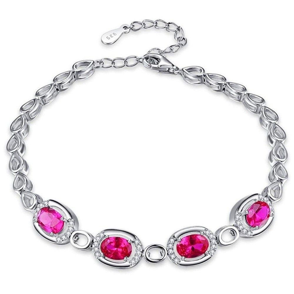 Ruby Diamond Bracelet - Picture 5 of 6